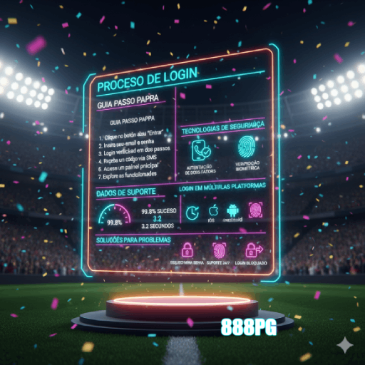 Figura 1 do login da 888PG